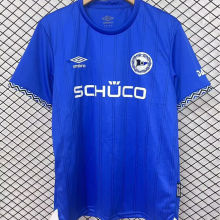 2025/26 Bielefeld Home Blue Fans Soccer Jersey 比勒费尔德 （名字在号下面）