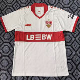 2025/26 VFB Stuttgart Home White Fans Soccer Jersey