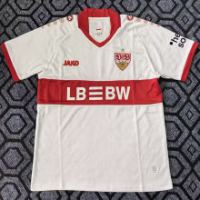 2025/26 VFB Stuttgart Home White Fans Soccer Jersey