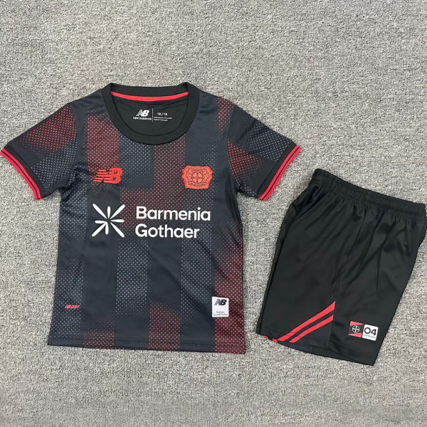 2025/26 LeverKusen Home Kids Soccer Jersey