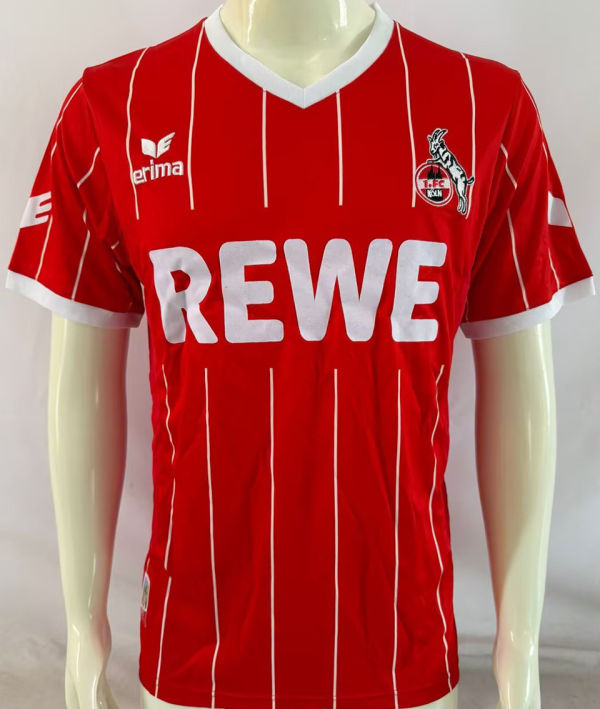 2017/2018 1. FC Köln Red Retro Soccer Jersey