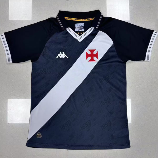 2025/26 Vasco Home Black Fans Soccer Jersey
