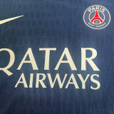 2025/26 PSG Blue Player Version Kids Soccer Jersey 球员版童装