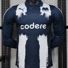 2025/26 Monterrey 80Th Anniversary Edition Player Version Long Sleeve Soccer Jersey 胸前队微是M长袖