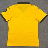 2025/26 Wolves Home Yellow Fans Soccer Jersey