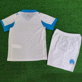 2025/26 MS Home White Player Version Kids Soccer Jersey 球员版童装