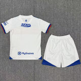 2025/26 Glasgow Rangers Away White Kids Soccer Jersey