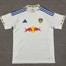 2025/26 Leeds United Home White Fans Soccer Jersey