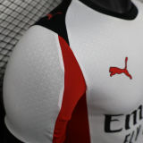 Copy 2025/26 AC Milan Away White Player Version Soccer Jersey