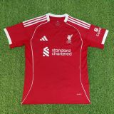 2025/26 LFC Home Red Fans Soccer Jersey