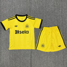 2025/26 Newcastle Yellow GK Kids Soccer Jersey