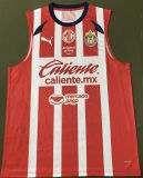 2025/26 Chivas Home Red White Vest Jersey