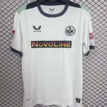 2025/26 Kaiserslautern Away White Fans Soccer Jersey 凯泽斯劳滕