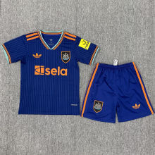 2025/26 Newcastle Third Royal Blue Kids Soccer Jersey