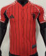 2025/26 M Utd Red Baseball Player Version T-Shirt  硅胶版