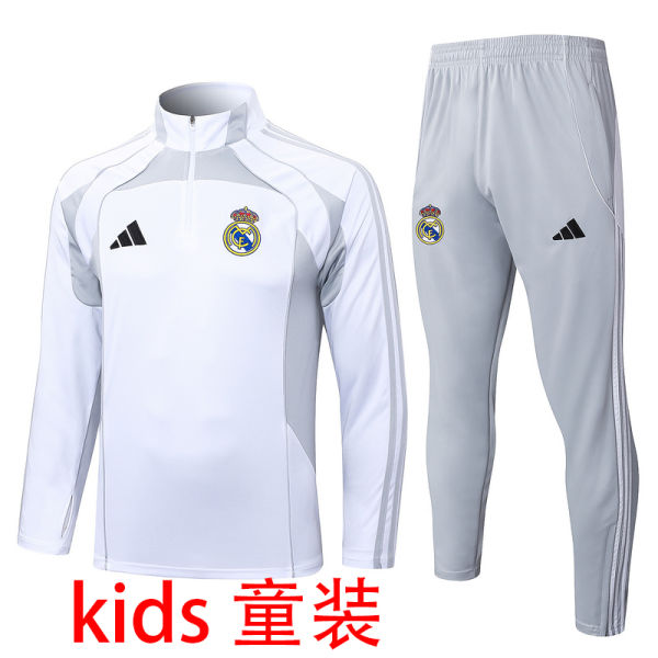 2025/26 RM White Kids Sweater Tracksuit