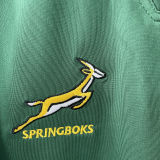 2025/26 South Africa Home Green Rugby Jersey  南非