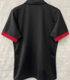 2025/26 All Blacks Home Black Rugby Shirt 全黑 有领