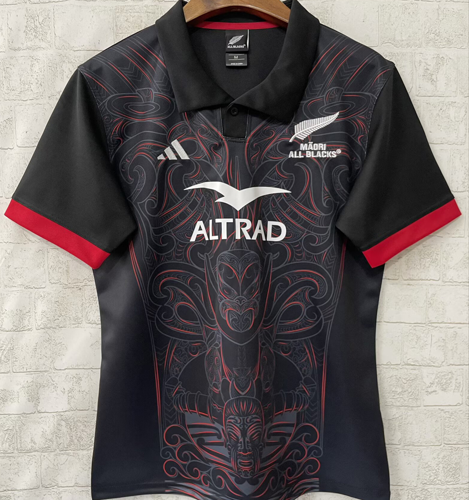 2025/26 All Blacks Home Black Rugby Shirt