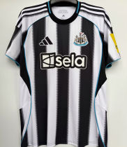 2025/26 Newcastle 1:1 Quality Home Fans Soccer Jersey