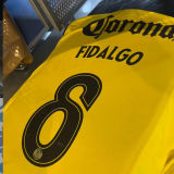 2025/26 Club America Home Player Version Soccer Jersey 背后广告黑色