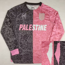 2025/26 FC Palestine Fans Long Sleeve Soccer Jersey    英文 背后带11