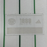 2025/26 Celtic White Baseball T-Shirt