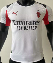 2025/26 AC Milan Away White Player Version Soccer Jersey