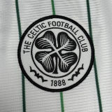 2025/26 Celtic White Baseball T-Shirt