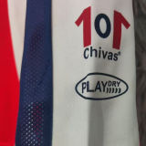 BOFO MY ANGEL #100 Chivas Home Retro Long Sleeve Soccer Jersey 2006/2007 ★★