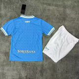 2025/26 Napoli Home Blue Kids Soccer Jersey