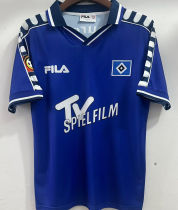 2000 Hamburger Away Blue Retro Soccer Jersey