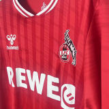 2025/26 1. FC Köln Away Red Fans Soccer Jersey