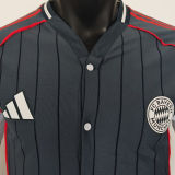 2025/26 BFC Grey Baseball Player Version T-Shirt  硅胶版