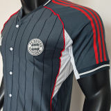2025/26 BFC Grey Baseball Player Version T-Shirt  硅胶版