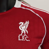 2025/26 LFC Home Red Player Version Long Sleeve Jersey