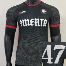 2025/26 Omerta #47 Black Player Version Soccer Jersey