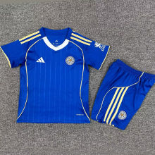 2025/26 Leicester City Home BlueKids Soccer Jersey
