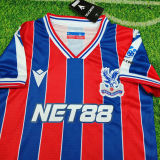 2025/26 Crystal Palace Home Home Kids Soccer Jersey