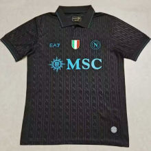 2025/26 Napoli Third Black Fans Soccer Jersey