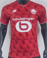 2025/26 Lille Home Player Version Soccer Jersey
