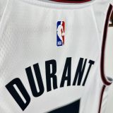 Rockets DURANT #7 White City Edition NBA Jersey
