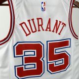 Rockets DURANT #35 White City Edition NBA Jerseys