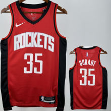 Rockets DURANT #35 Red NBA Jerseys