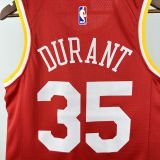 Rockets DURANT #35 Red Retro NBA Jerseys