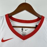 Rockets DURANT #7 White NBA Jersey