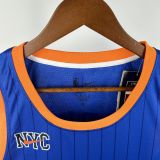 NY Knicks CLARKSON #00 Blue City Edition NBA Jersey