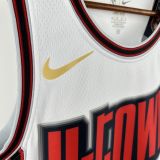 Rockets DURANT #35 White City Edition NBA Jerseys