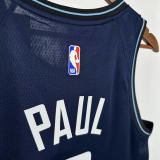 Clippers PAUL #3 Sapphire Blue City Edition NBA Jersey