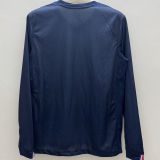 2025/26 PSG Home Blue Fans Long Sleeve Soccer Jersey